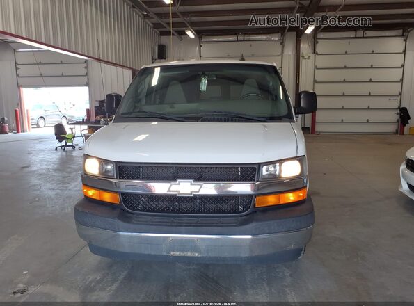 1GAZGPFG3H1289034 2017 CHEVROLET EXPRESS White Widok zestawu wskaźników