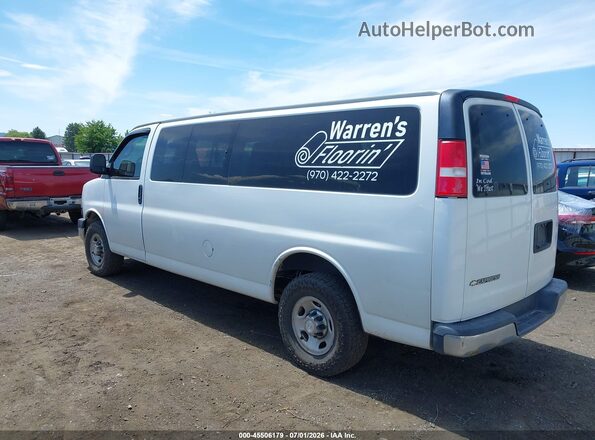 1GAZGPFG4K1204287 2019 CHEVROLET EXPRESS White უკანა მარცხენა