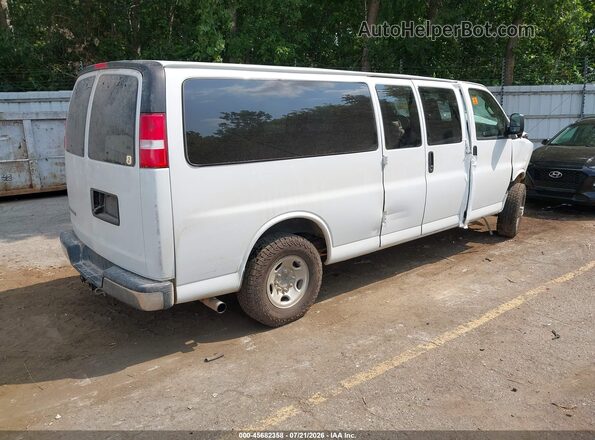 1GAZGPFG4L1189064 2020 CHEVROLET EXPRESS White უკანა მარჯვენა