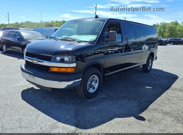 1GAZGPFG5G1313851 2016 CHEVROLET EXPRESS Черный Передняя левая четверть