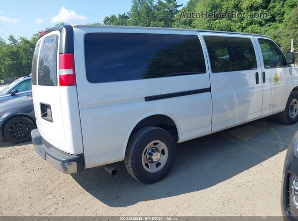 1GAZGPFG5K1273747 2019 CHEVROLET EXPRESS White Trasero derecho