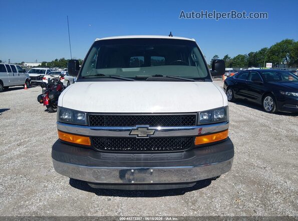 1GAZGPFG6G1313499 2016 CHEVROLET EXPRESS White Սարքավորումների վահանակի տեսք