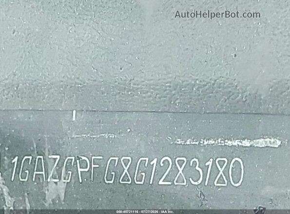 1GAZGPFG8G1283180 2016 CHEVROLET EXPRESS White Widok komory silnika