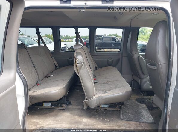 1GAZGPFG8G1283180 2016 CHEVROLET EXPRESS White Widok naklejki z numerem VIN