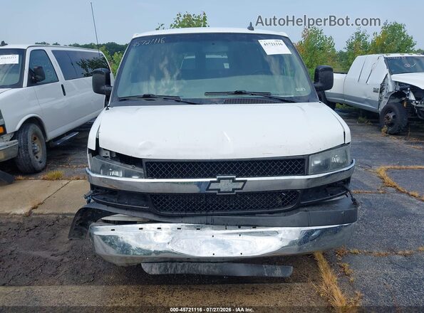 1GAZGPFG8G1283180 2016 CHEVROLET EXPRESS White Widok zestawu wskaźników