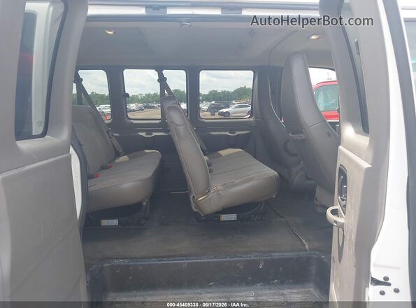 1GAZGPFG9H1249587 2017 CHEVROLET EXPRESS White VIN კოდის სტიკერის ხედი