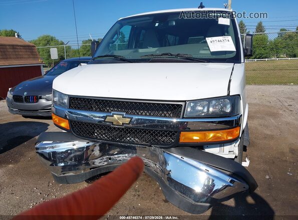 1GAZGPFPXS1261593 2025 CHEVROLET EXPRESS White წინა ხედი