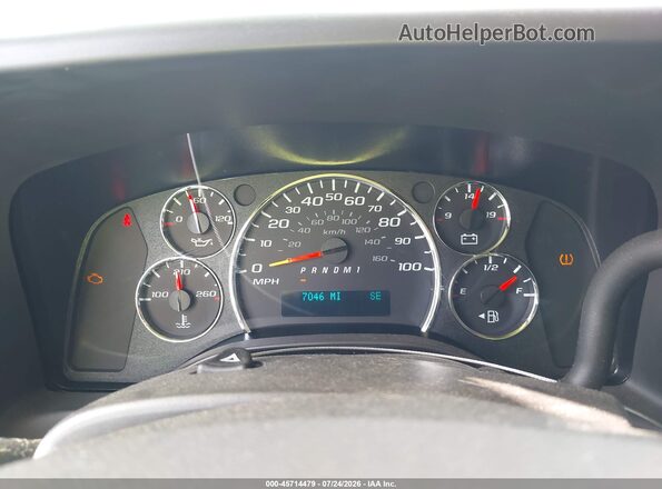 1GAZGPFPXS1277115 2025 CHEVROLET EXPRESS White უკანა სავარძლების ხედი