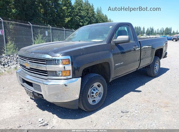 1GC0CUEG5GZ345499 2016 CHEVROLET SILVERADO Gray Vista tres cuartos delantera izquierda