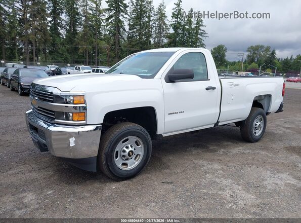 1GC0CUEG8GZ339003 2016 CHEVROLET SILVERADO White Przód lewy
