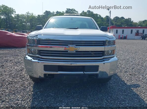 1GC0KUEG7HZ284872 2017 CHEVROLET SILVERADO White Սարքավորումների վահանակի տեսք