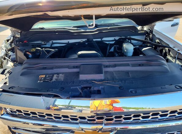 1GC1CREG4KF181903 2019 CHEVROLET SILVERADO White Widok wnętrza z tyłu
