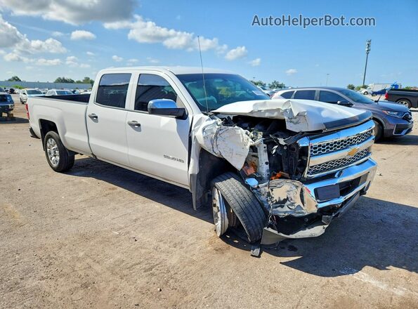 1GC1CREG4KF181903 2019 CHEVROLET SILVERADO White Przód prawy