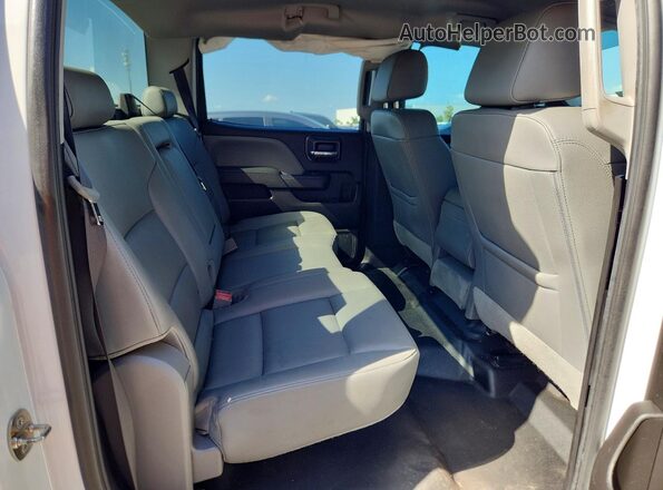 1GC1CREG4KF181903 2019 CHEVROLET SILVERADO White Widok tylnych siedzeń