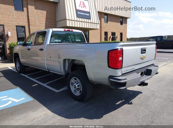 1GC1CREGXKF220851 2019 CHEVROLET SILVERADO Silver Հետևի ձախ