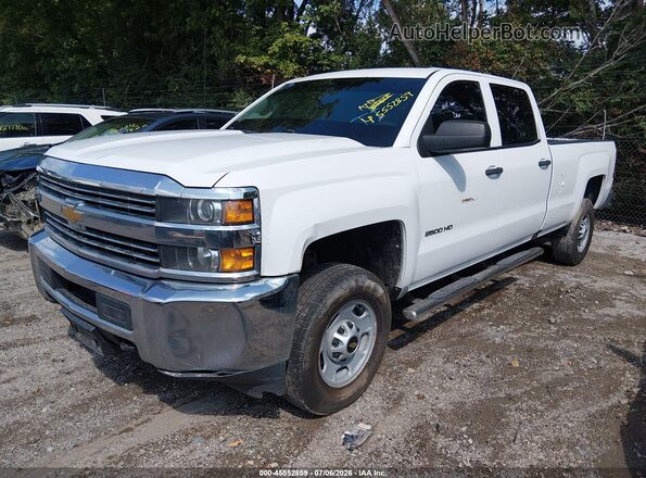 1GC1CUEG3GF232575 2016 CHEVROLET SILVERADO White Vista tres cuartos delantera izquierda