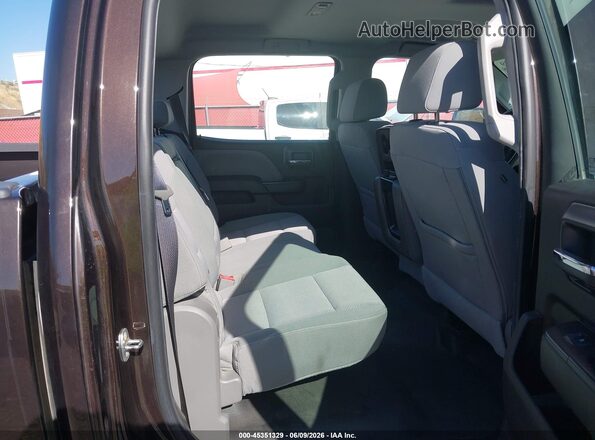 1GC1CUEG3JF234379 2018 CHEVROLET SILVERADO Brown VIN sticker view