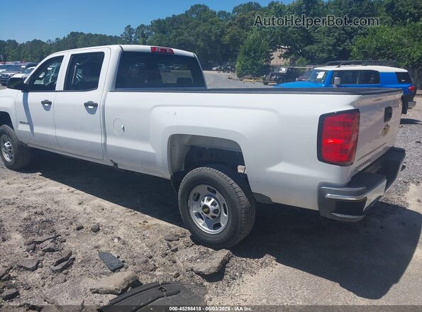 1GC1CUEG7HF189957 2017 CHEVROLET SILVERADO Белый Задняя левая четверть