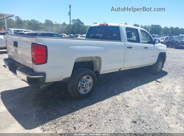 1GC1CUEG7HF189957 2017 CHEVROLET SILVERADO Белый Задняя правая четверть