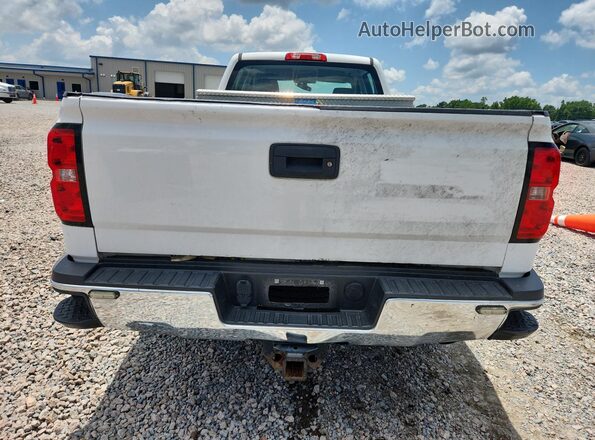 1GC1CUEG8JF184448 2018 CHEVROLET SILVERADO White Вид ззаду