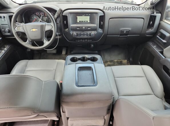 1GC1CUEG8JF184448 2018 CHEVROLET SILVERADO White Вид панелі приладів
