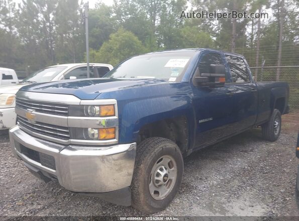 1GC1CUEG9HF232825 2017 CHEVROLET SILVERADO Blue Widok z przodu