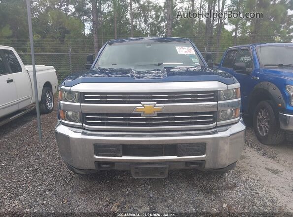 1GC1CUEG9HF232825 2017 CHEVROLET SILVERADO Blue Widok zestawu wskaźników