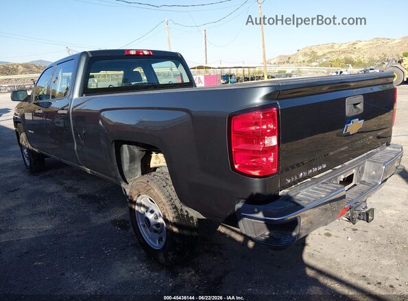 1GC1CUEG9JF236282 2018 CHEVROLET SILVERADO Gray Tył lewy