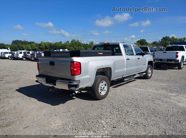 1GC1CUEG9JF238887 2018 CHEVROLET SILVERADO Silver Trasero derecho