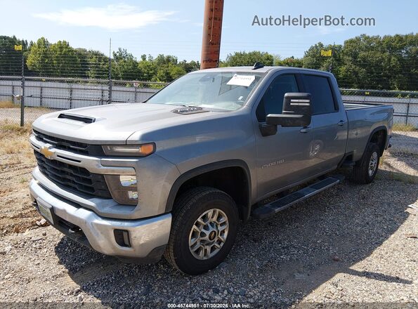 1GC1KNE74SF360440 2025 CHEVROLET SILVERADO Gray Front left
