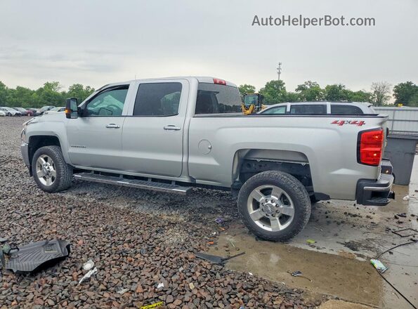 1GC1KREG2KF178033 2019 CHEVROLET SILVERADO Silver Tył lewy