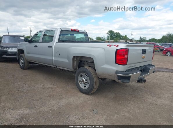 1GC1KREGXKF171685 2019 CHEVROLET SILVERADO Silver Tył lewy