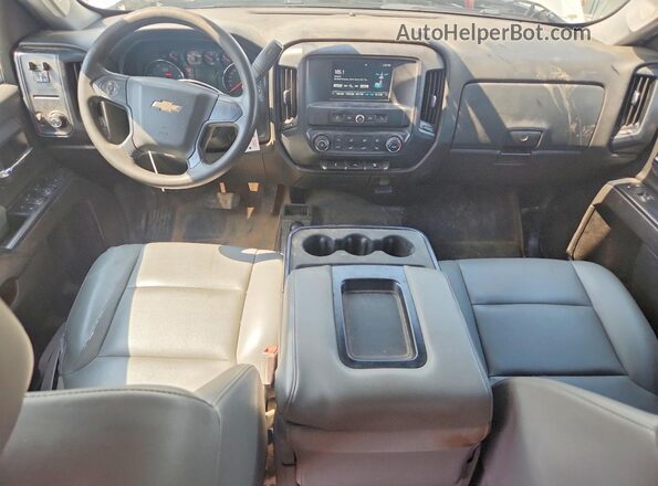 1GC1KREY8KF275181 2019 CHEVROLET SILVERADO White Widok deski rozdzielczej