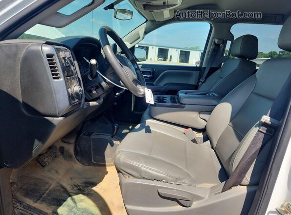 1GC1KREY8KF275181 2019 CHEVROLET SILVERADO White Widok wnętrza z przodu