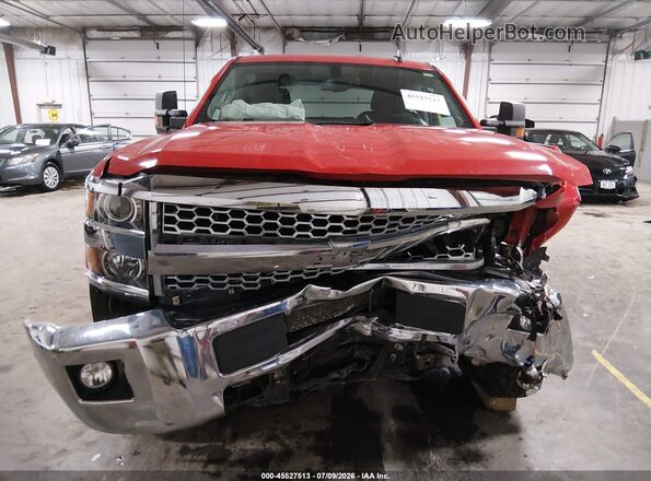 1GC1KSEG7KF160795 2019 CHEVROLET SILVERADO Красный Вид спереди