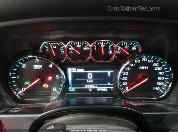 1GC1KSEG7KF160795 2019 CHEVROLET SILVERADO Красный Вид задних сидений