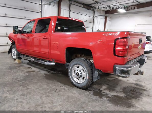 1GC1KSEG7KF160795 2019 CHEVROLET SILVERADO Красный Задняя левая четверть