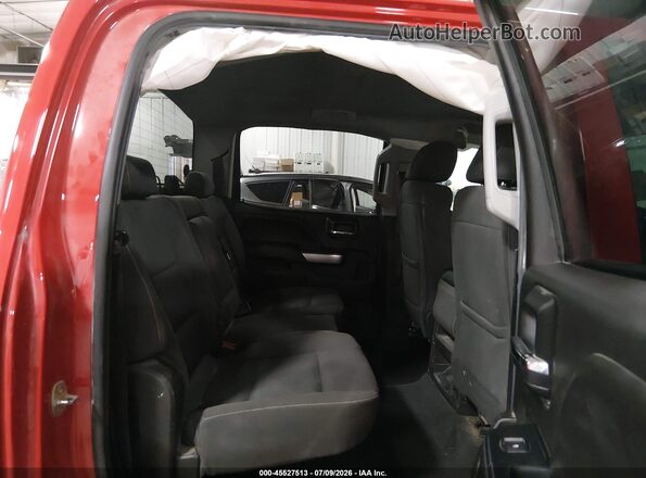 1GC1KSEG7KF160795 2019 CHEVROLET SILVERADO Красный Вид наклейки с VIN-кодом