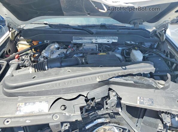 1GC1KSEY4KF246381 2019 CHEVROLET SILVERADO Белый Вид задней части салона