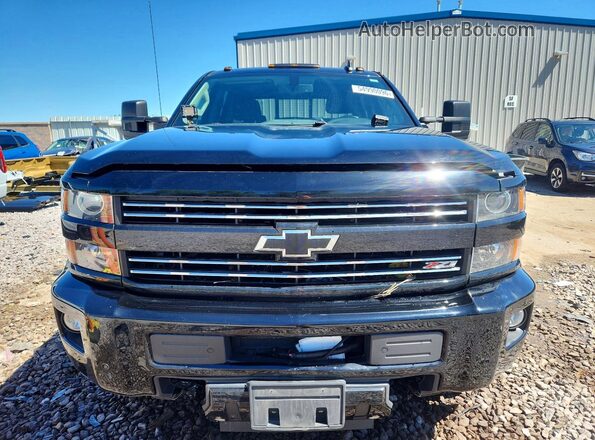 1GC1KTEG5KF195258 2019 CHEVROLET SILVERADO Black Front view