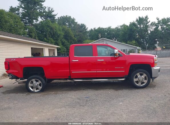 1GC1KTEG6KF112257 2019 CHEVROLET SILVERADO Красный Панорамный вид салона 360°