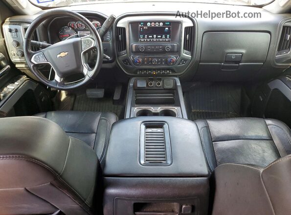 1GC1KTEY6KF181586 2019 CHEVROLET SILVERADO Black Вид панелі приладів