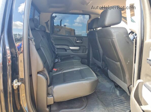 1GC1KTEY6KF181586 2019 CHEVROLET SILVERADO Black Вид задніх сидінь
