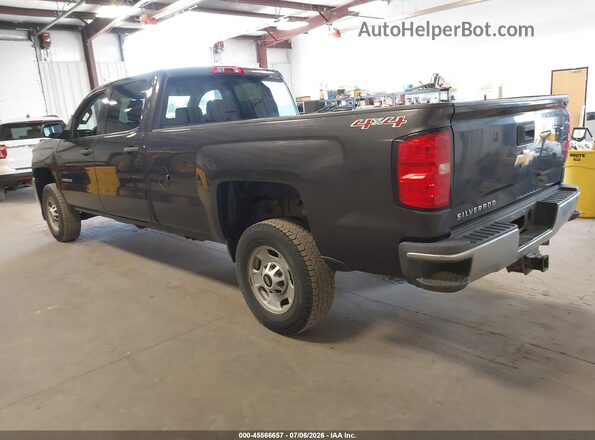 1GC1KUE80GF230147 2016 CHEVROLET SILVERADO Черный Задняя левая четверть