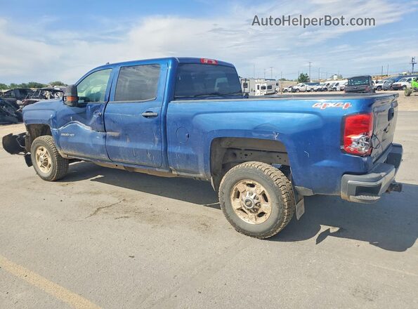 1GC1KUE8XGF271496 2016 CHEVROLET SILVERADO Синий Задняя левая четверть