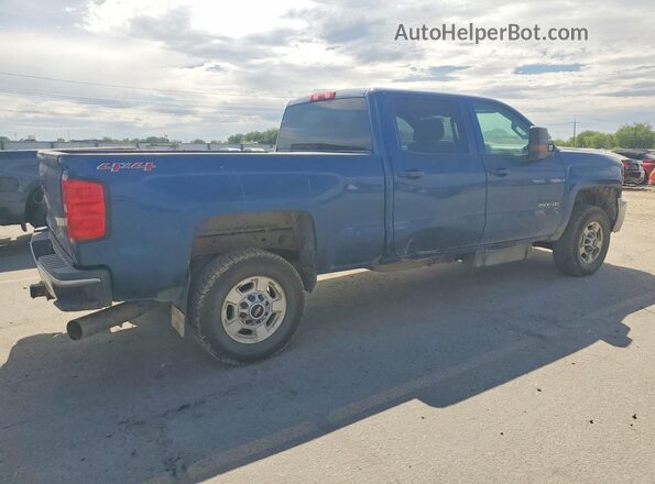 1GC1KUE8XGF271496 2016 CHEVROLET SILVERADO Синий Задняя правая четверть