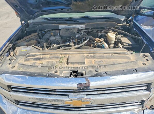 1GC1KUE8XGF271496 2016 CHEVROLET SILVERADO Синий Вид задней части салона