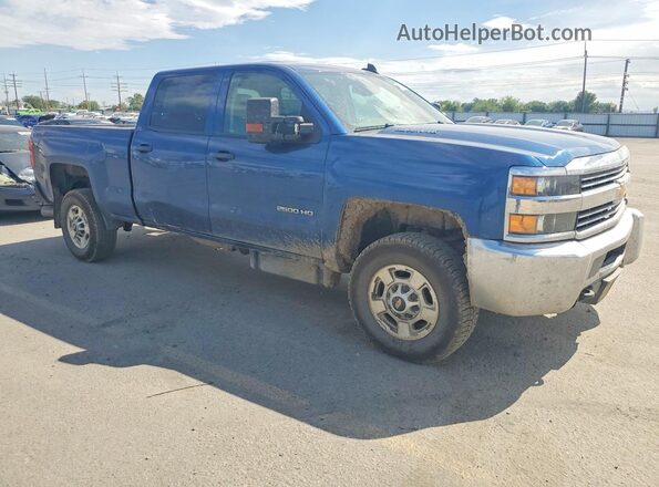 1GC1KUE8XGF271496 2016 CHEVROLET SILVERADO Синий Передняя правая четверть