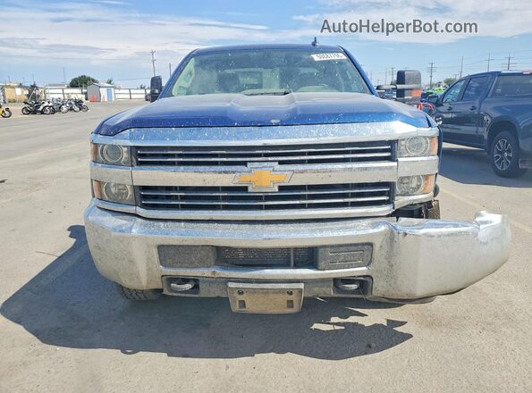 1GC1KUE8XGF271496 2016 CHEVROLET SILVERADO Синий Вид спереди