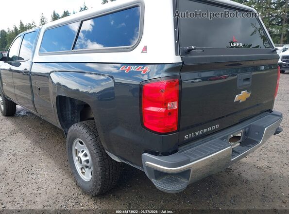 1GC1KUEG0HF186434 2017 CHEVROLET SILVERADO Gray Widok wnętrza 360 stopni